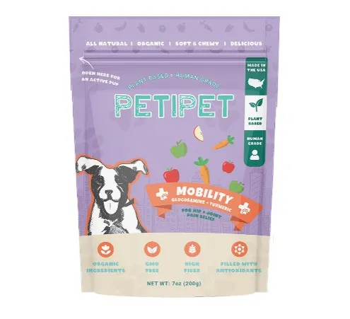 7oz Petipet Mobility Treats- Hip & Joint Pain Relief - Health/First Aid